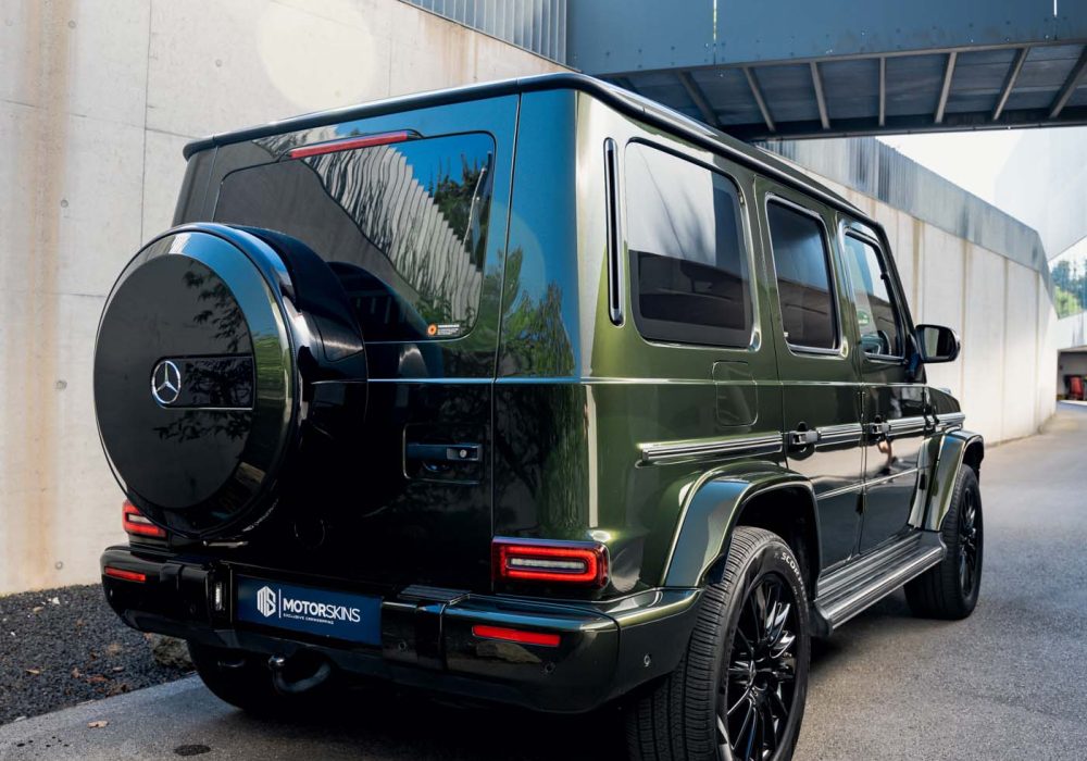 Heckaufnahme Mercedes G400d