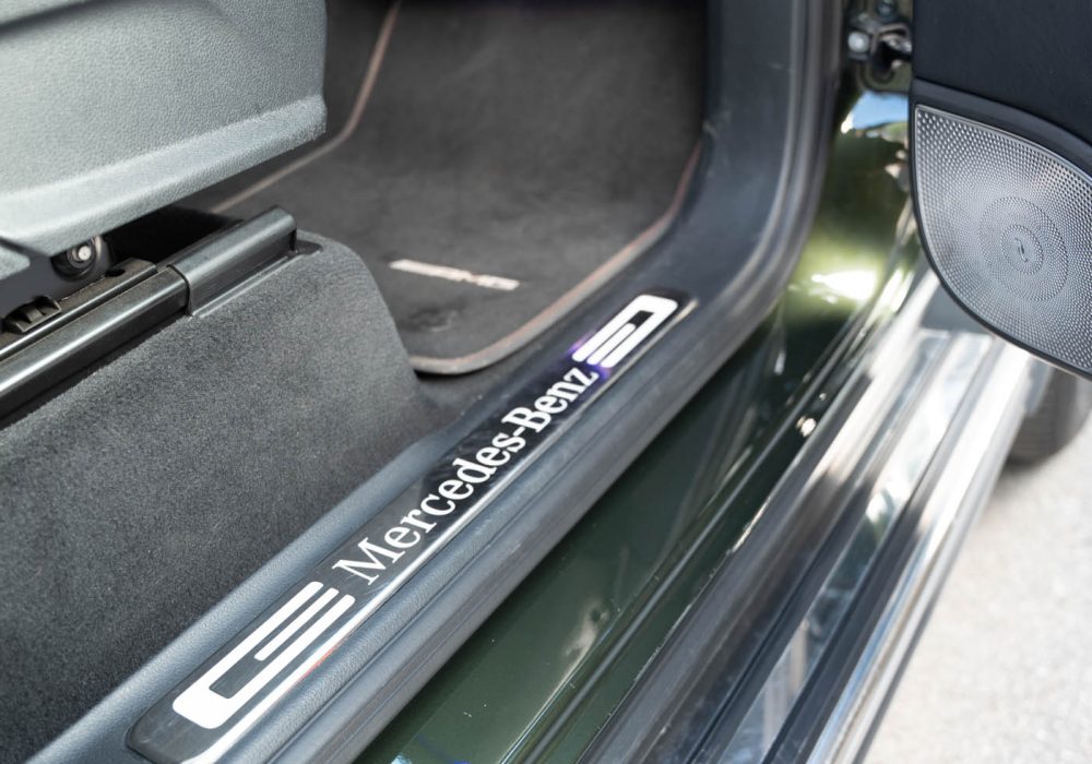 Detailaufnahme Seitentür innen Mercedes G400d